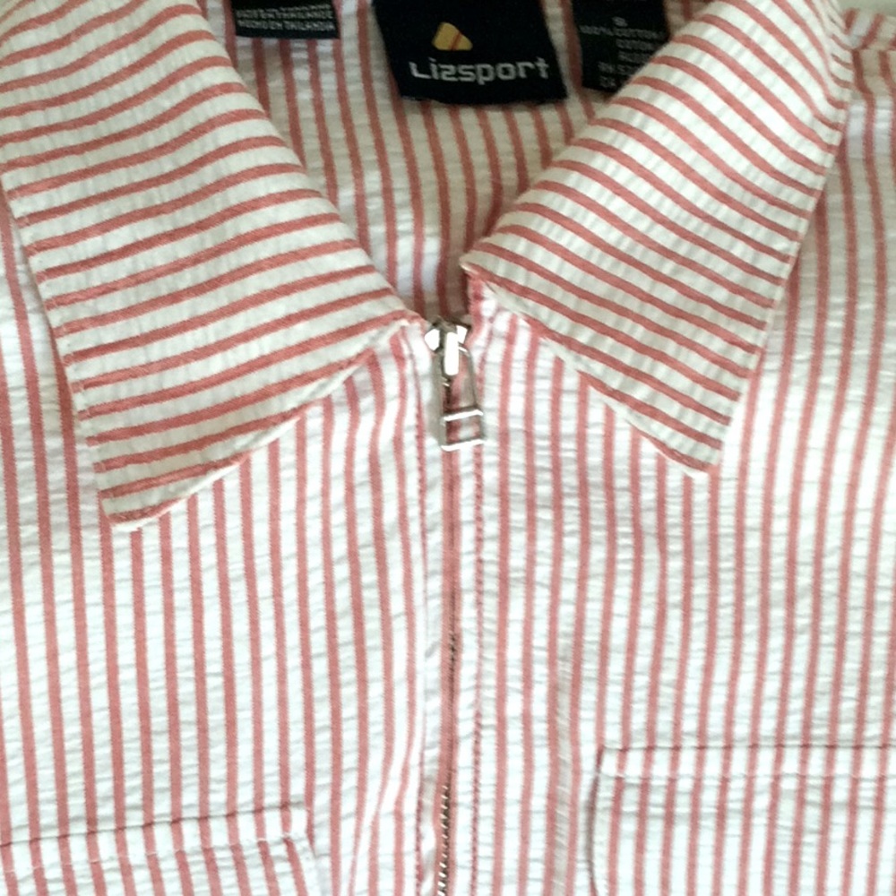 2 Piece Stripped Coord. Set Liz Claiborne Sport S